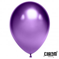 Шар (12''/30 см) Хром фиолетовый, 1 шт. Chrom (Китай)