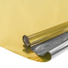 Полисилк (1*20 м) Желтое золото/Серебро, 1 шт.