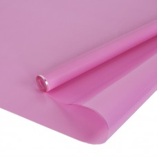 Упаковочная пленка 40мкм (0,6*8,5 м) Лак, Ярко-розовый, 1 шт.