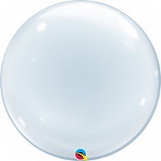 Шар (24''/61 см) Сфера BUBBLE DECO, 1 шт. Qualatex (Япония) 3П