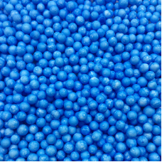 Шарики пенопласт Синий, 6-8 мм, 10 гр., 500 мл. / 1 шт. / *