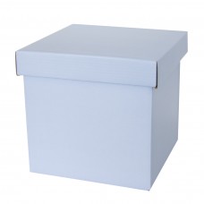Коробка складная, Небесно-голубой, 20*20*20 см, 1 шт.