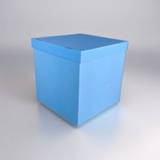 Коробка для шаров 70х70х70 Голубая 1 шт. (Россия)